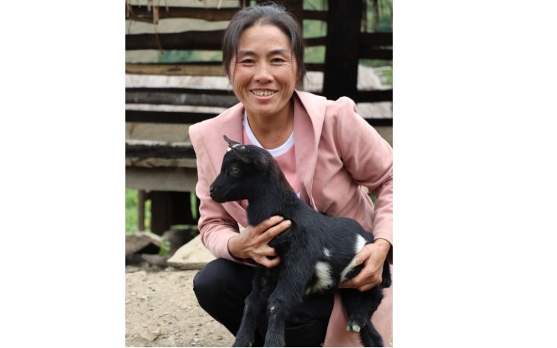 Woman farmer in Lao PDR