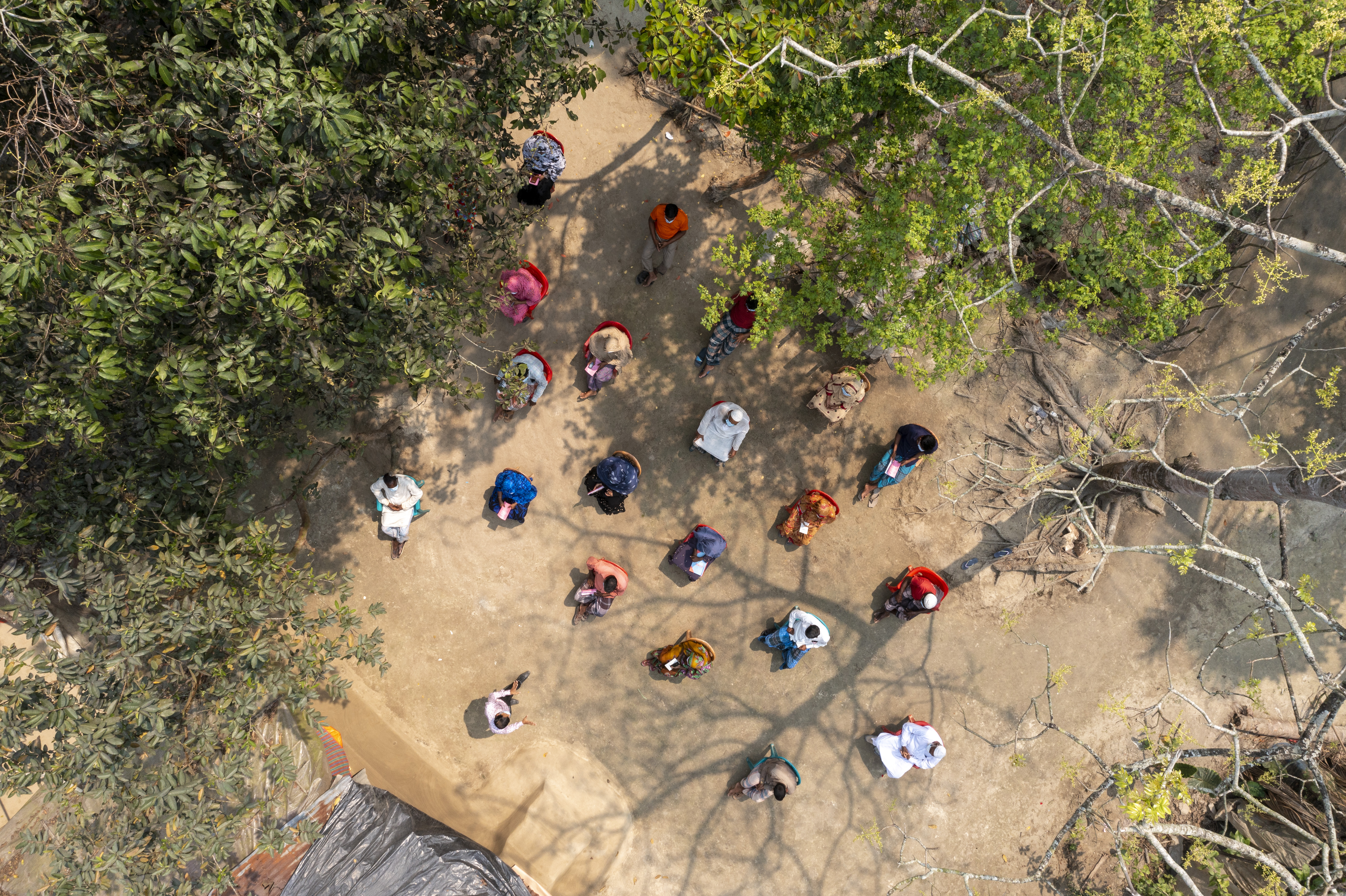 FAO_Group Meeting drone shot