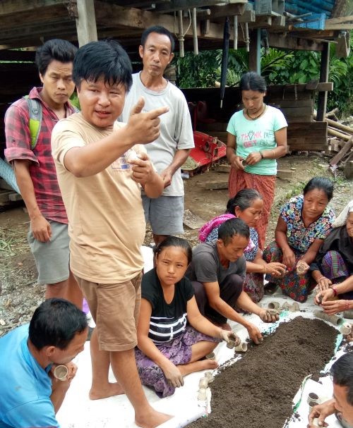 Farmers in Bhutan