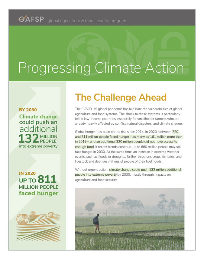progressing climate action