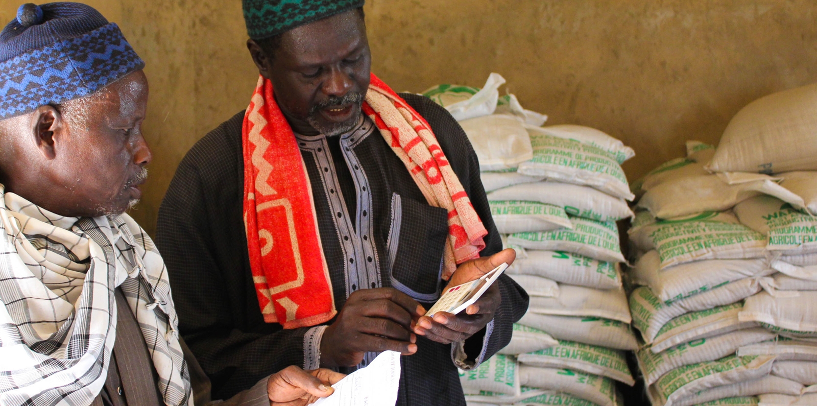 Senegalese farmers