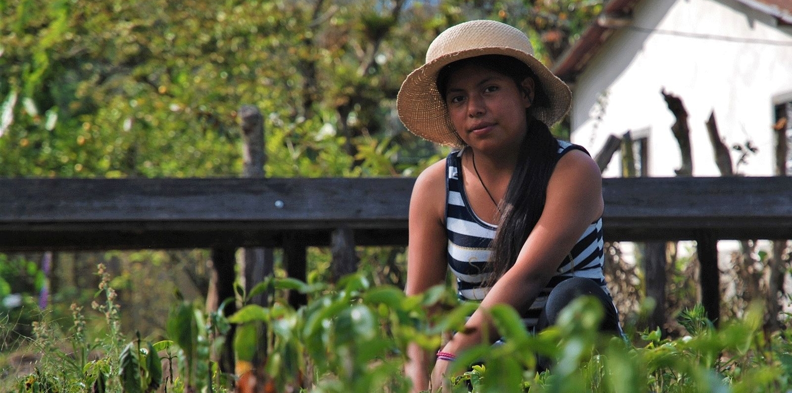Female Farmer in Honduras