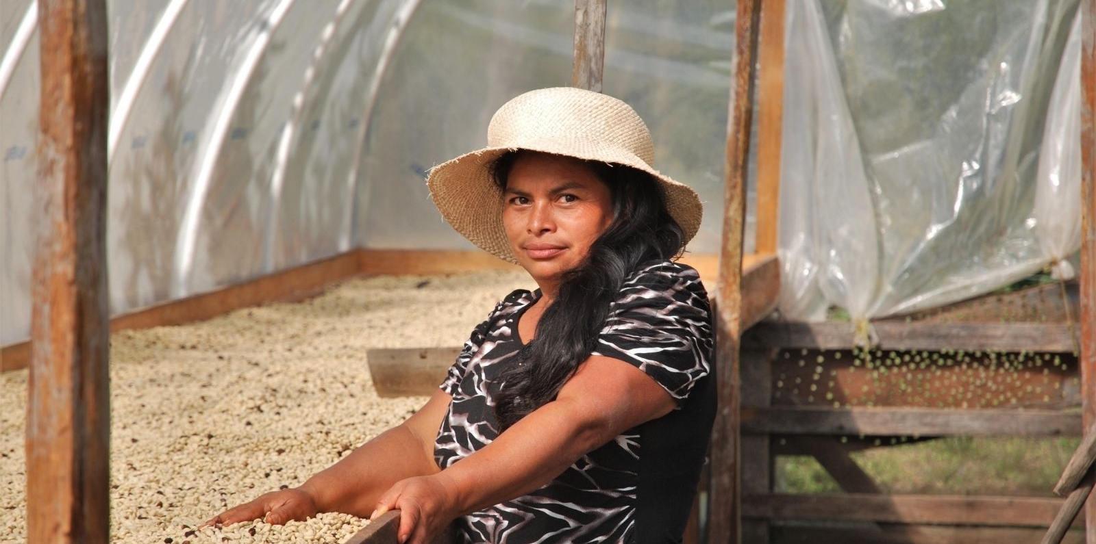 Woman farmer in Honduras