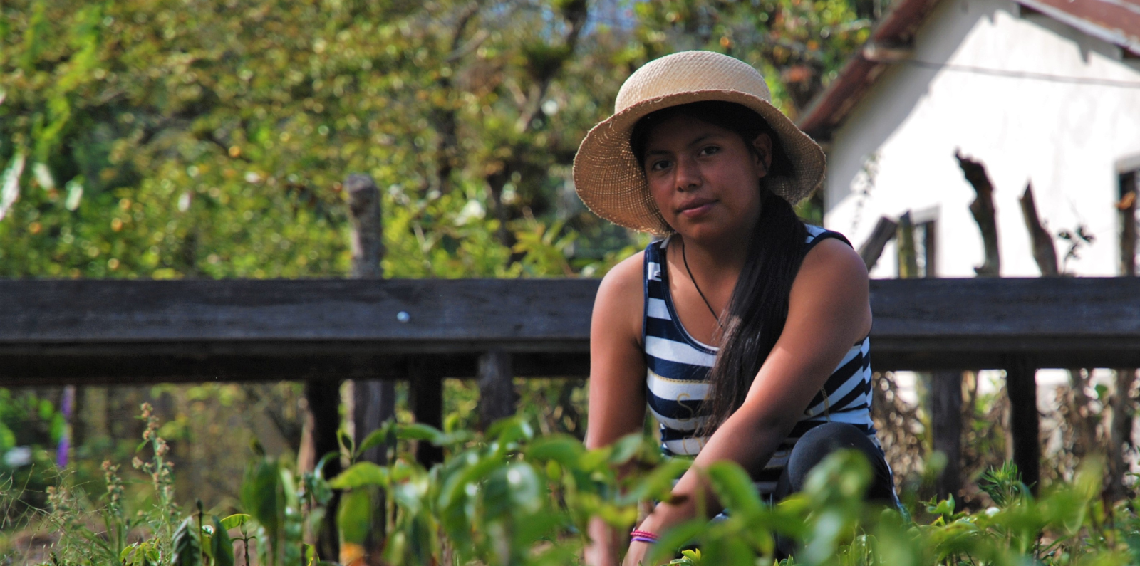 Female farmer from Honduras
