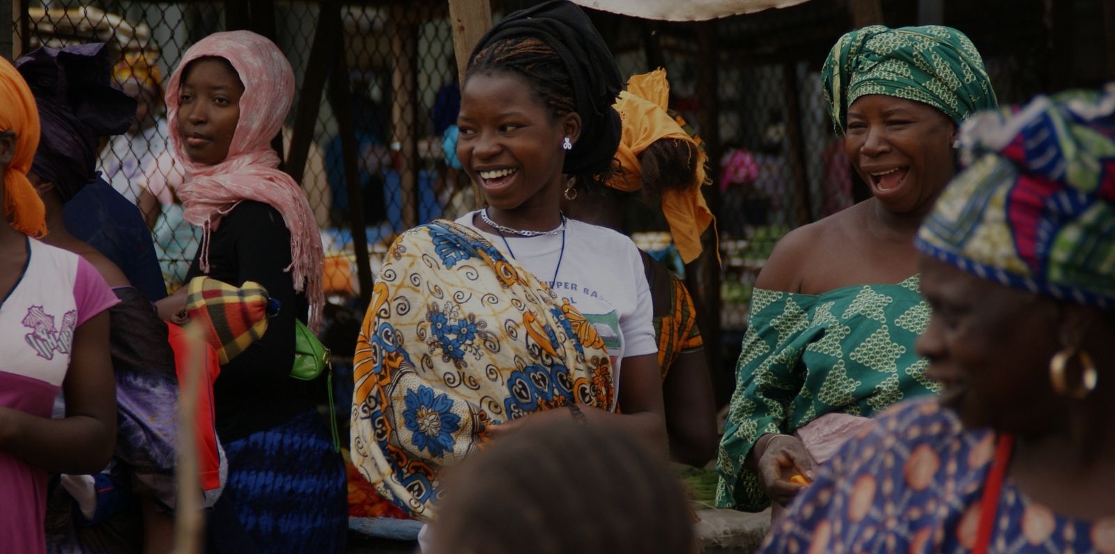 market in the Gambia