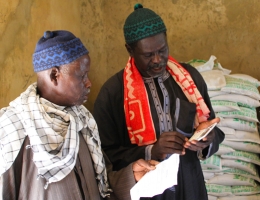 Senegalese farmers