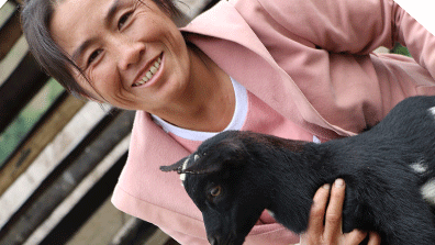 Farmer in Laos 