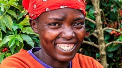 Grainpulse Female Farmer Smiling