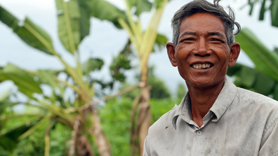 Farmer in Cambodia