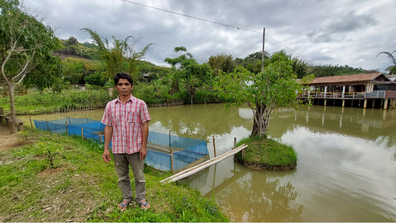 Farmer in Laos